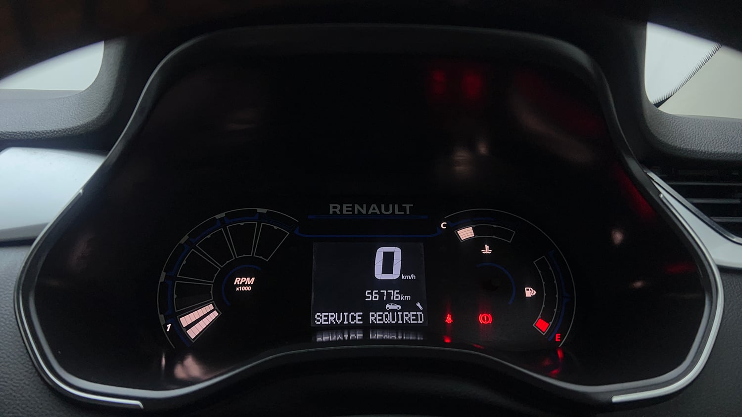 Used 2020 Renault Triber RXZ Petrol Manual interior CLUSTERMETER VIEW
