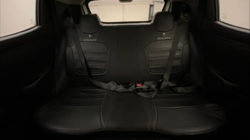 Used 2016 Renault Kwid RXT Petrol Manual interior REAR SEAT CONDITION VIEW