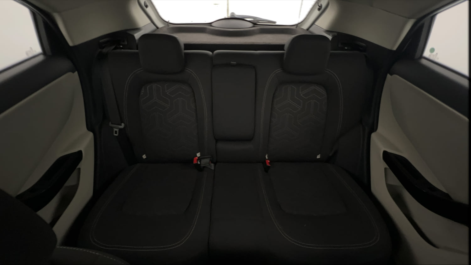 Used 2021 Tata Nexon XZ Plus Petrol Manual interior REAR SEAT CONDITION VIEW