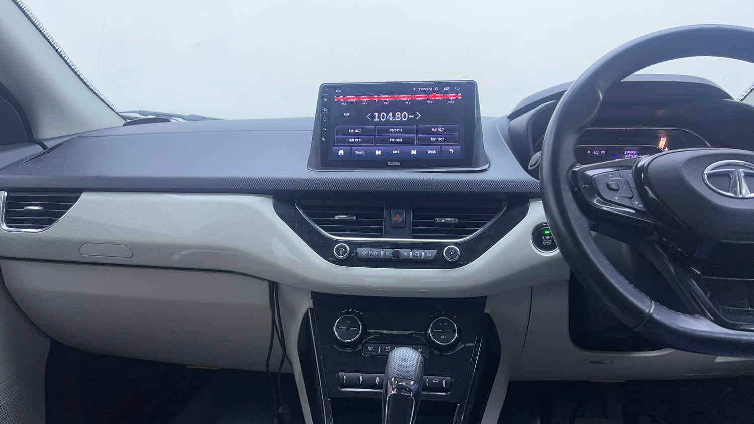 Used 2020 Tata Nexon XZA Plus (S) Petrol Automatic interior MUSIC SYSTEM & AC CONTROL VIEW
