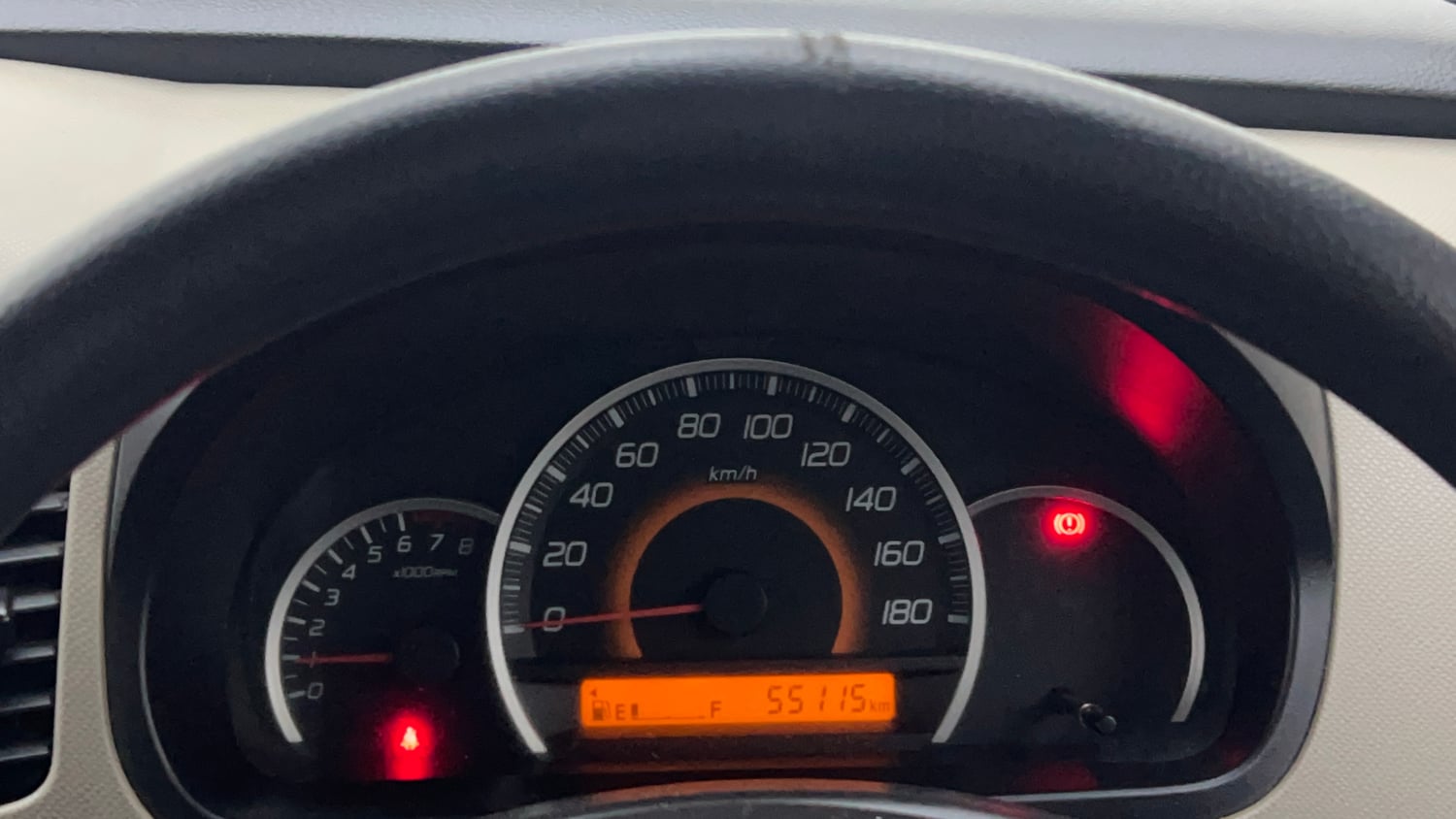Used 2014 Maruti Suzuki Wagon R VXI Petrol Manual interior CLUSTERMETER VIEW