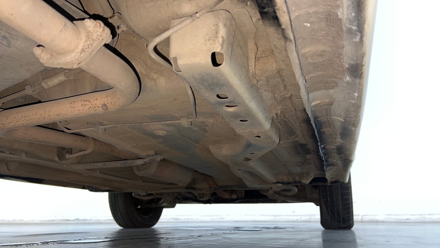 Used 2022 Tata Tigor XZ CNG Cng Manual extra REAR RIGHT UNDERBODY VIEW