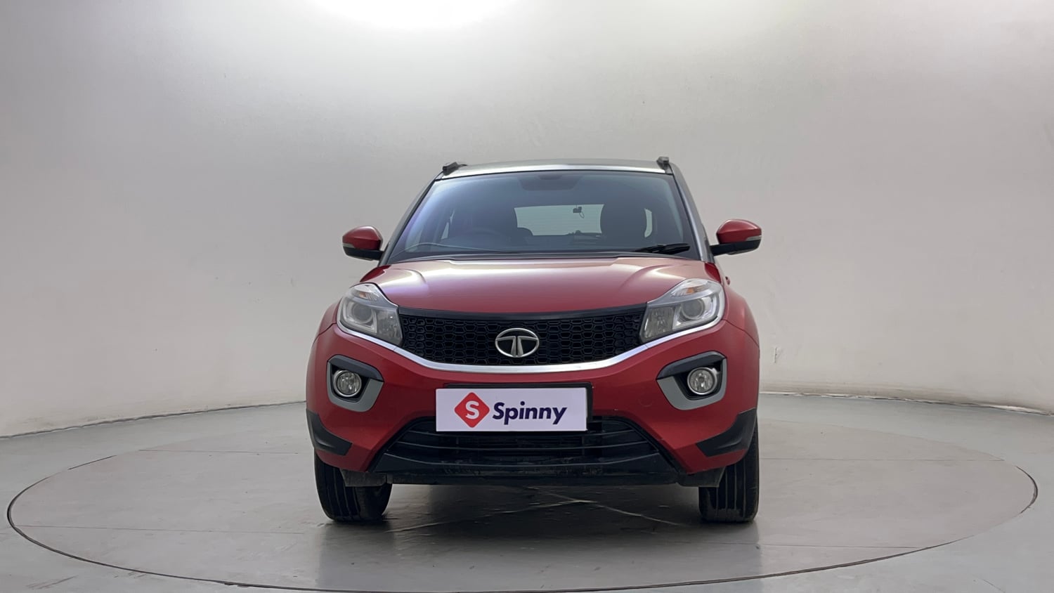 Used 2019 Tata Nexon XZA Plus Petrol Dual Tone Petrol Automatic exterior FRONT VIEW