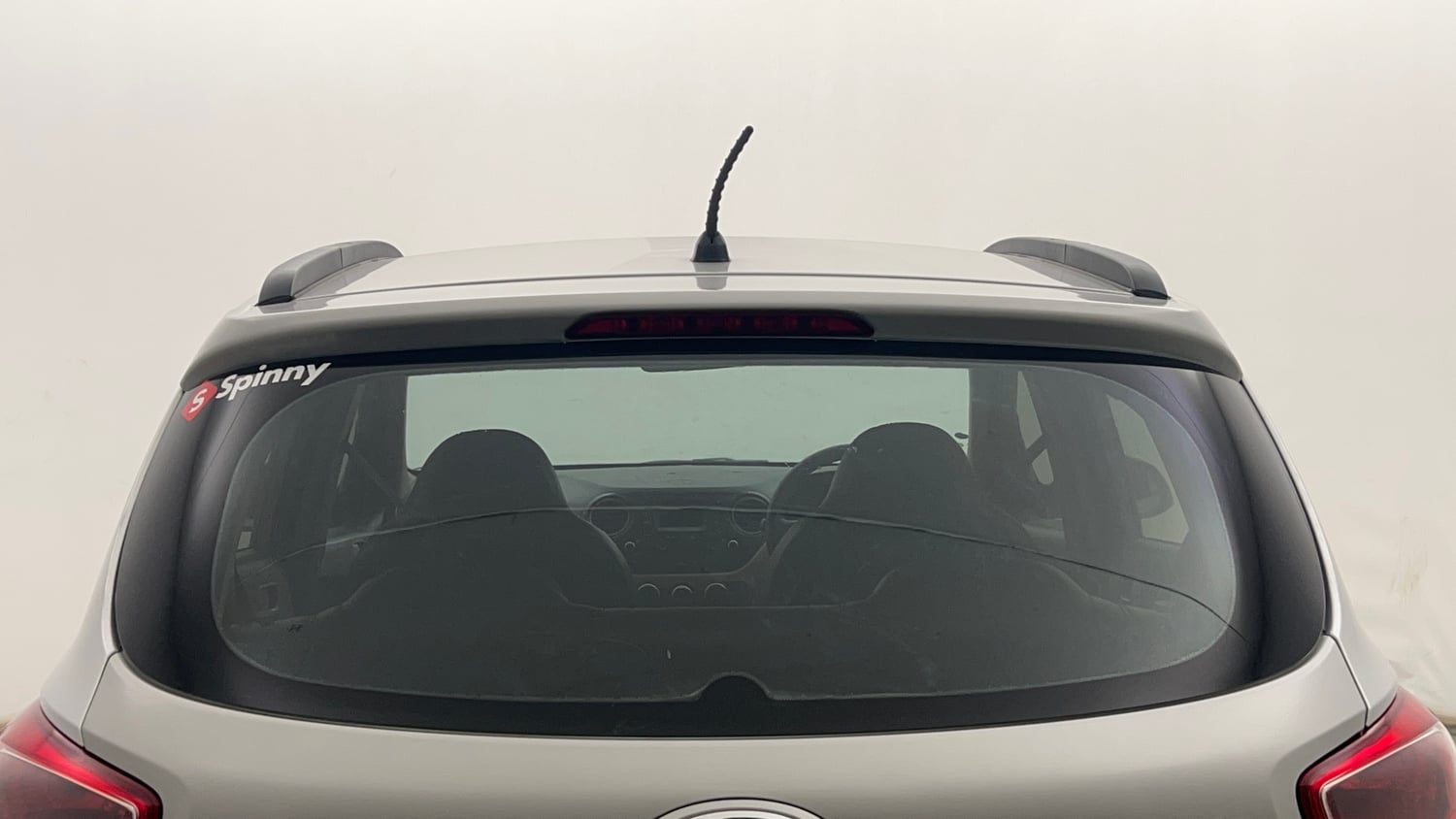 Used 2014 Hyundai Grand i10 Sportz 1.2 Kappa VTVT Petrol Manual exterior BACK WINDSHIELD VIEW