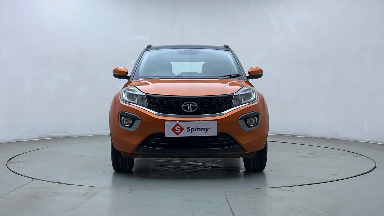 Used 2019 Tata Nexon XZA Plus Diesel Dual Tone Diesel Automatic exterior FRONT VIEW