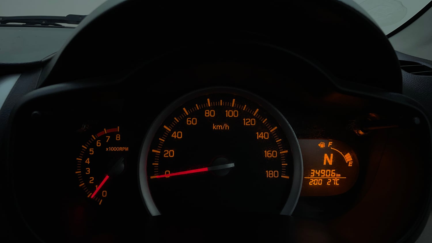 Used 2018 Maruti Suzuki Celerio VXi AMT Petrol Automatic interior CLUSTERMETER VIEW