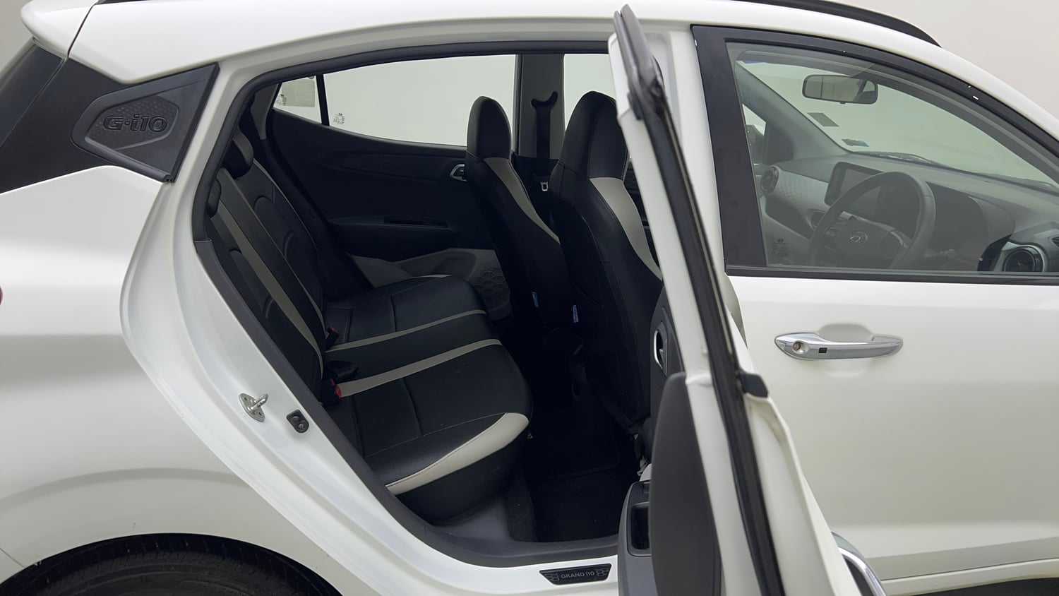 Used 2020 Hyundai Grand i10 Nios Asta 1.2 Kappa VTVT Petrol Manual interior RIGHT SIDE REAR DOOR CABIN VIEW