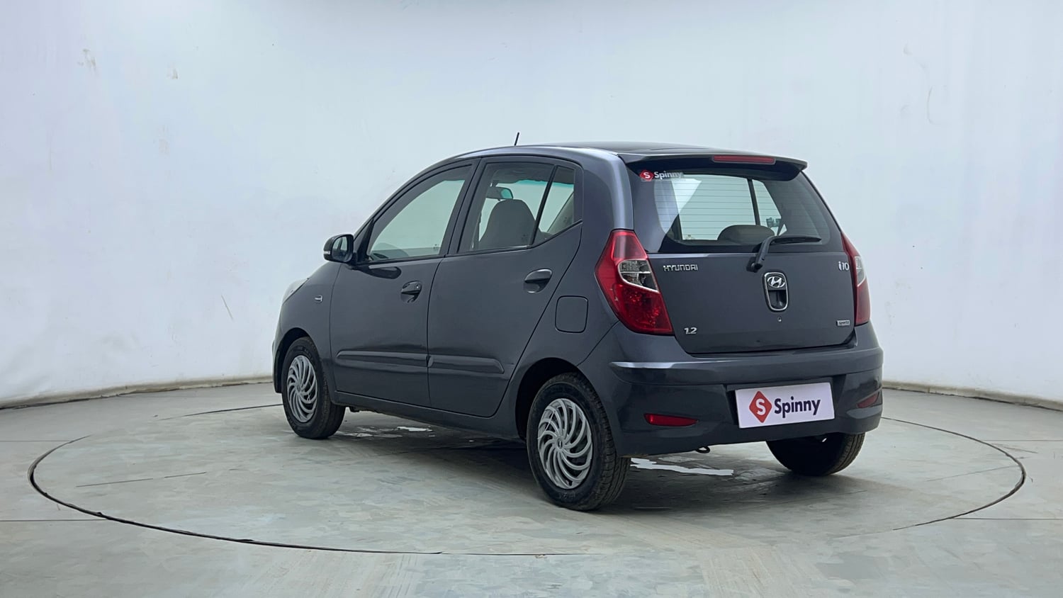 Used 2012 Hyundai i10 Sportz 1.2 Kappa2 Petrol Manual exterior LEFT REAR CORNER VIEW