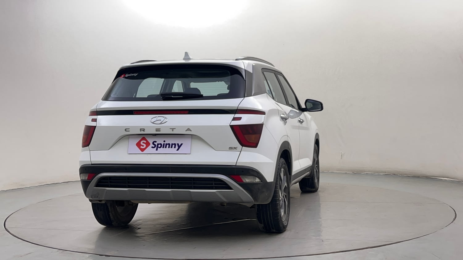Used 2021 Hyundai Creta SX (O) 1.5 Diesel Automatic Diesel Automatic exterior RIGHT REAR CORNER VIEW