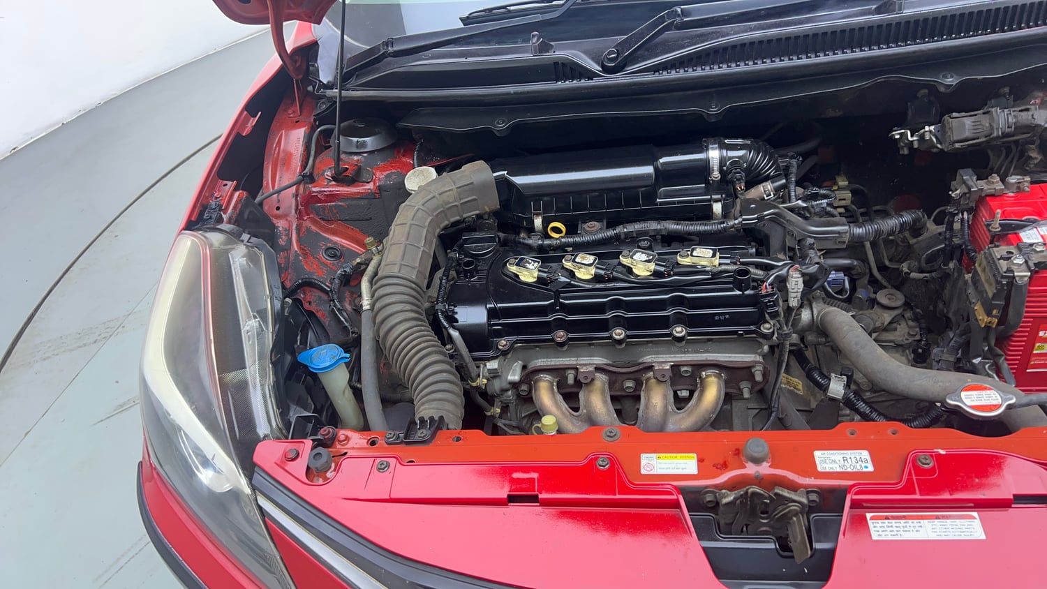 Used 2016 Maruti Suzuki Baleno Alpha 1.2 Petrol Manual engine ENGINE RIGHT SIDE VIEW