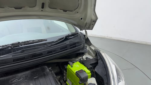Used 2016 Hyundai Grand i10 Sportz 1.2 Kappa VTVT Petrol Manual engine ENGINE LEFT SIDE HINGE & APRON VIEW
