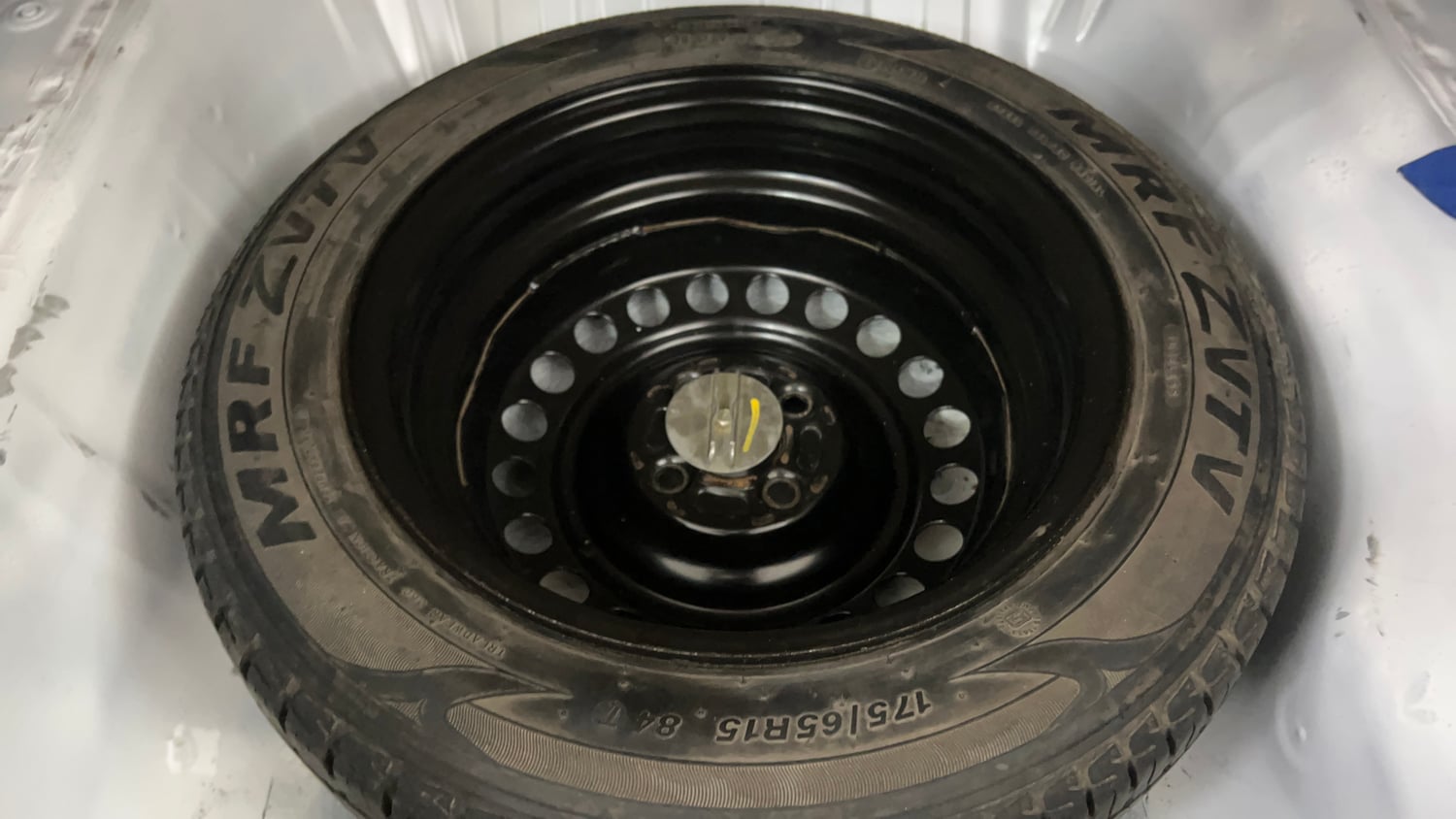 Used 2016 Honda City VX CVT Petrol Automatic tyres SPARE TYRE VIEW