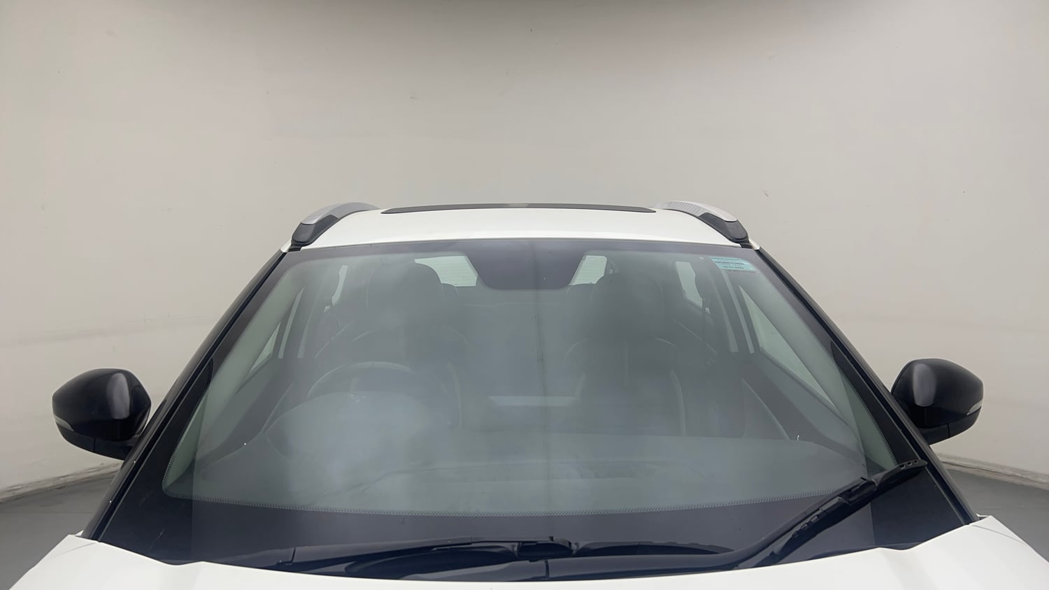 Used 2022 Tata Nexon XZA Plus (O) Petrol Automatic exterior FRONT WINDSHIELD VIEW