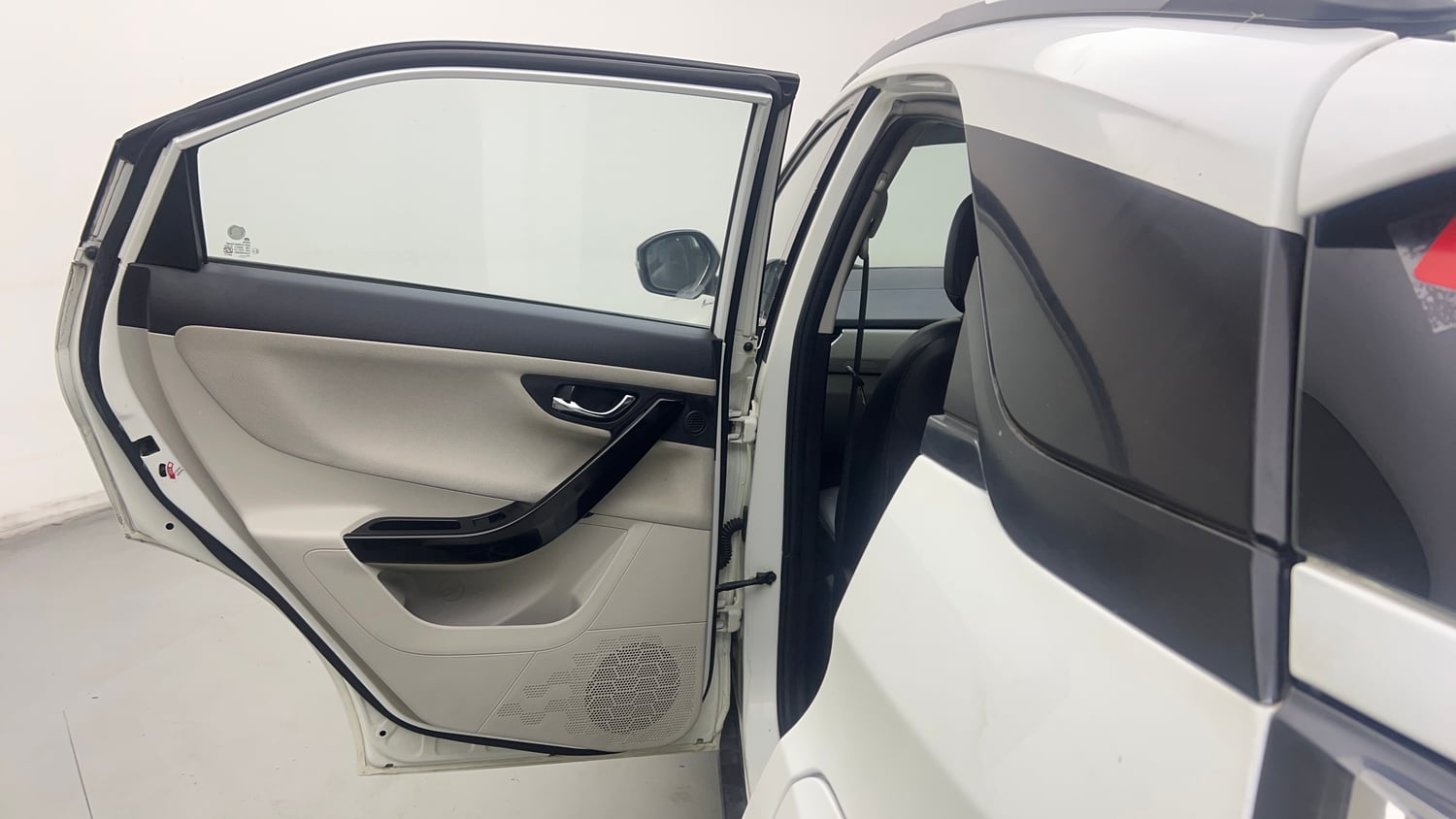 Used 2022 Tata Nexon XZA Plus (O) Petrol Automatic interior LEFT REAR DOOR OPEN VIEW