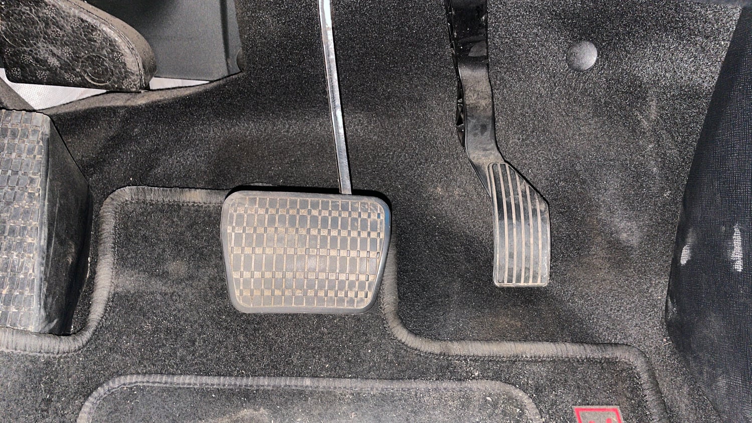 Used 2023 Tata Altroz XZA Plus (S) Dark Edition Petrol Automatic interior PEDALS VIEW