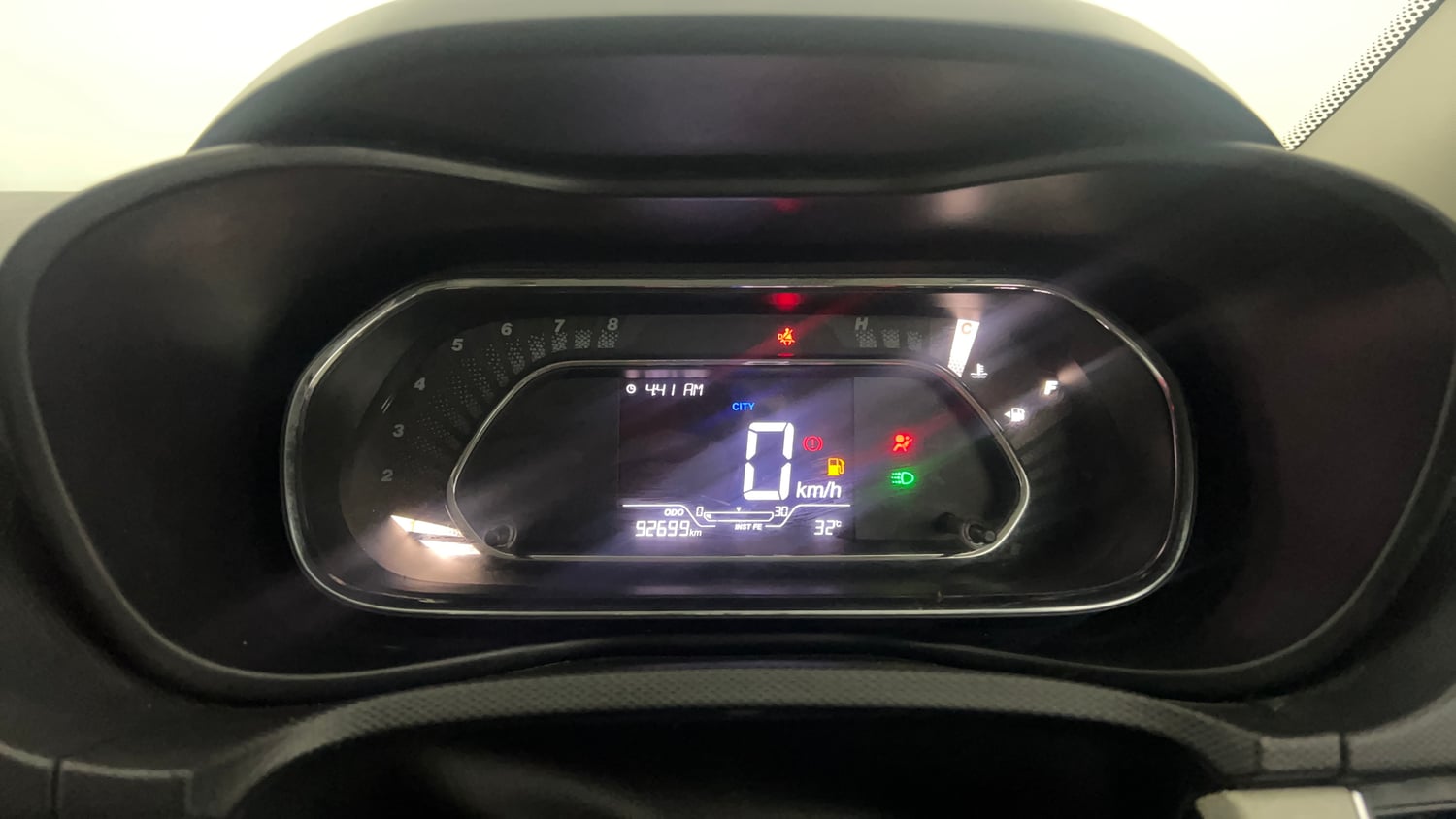 Used 2021 Tata Nexon XZ Plus Petrol Manual interior CLUSTERMETER VIEW