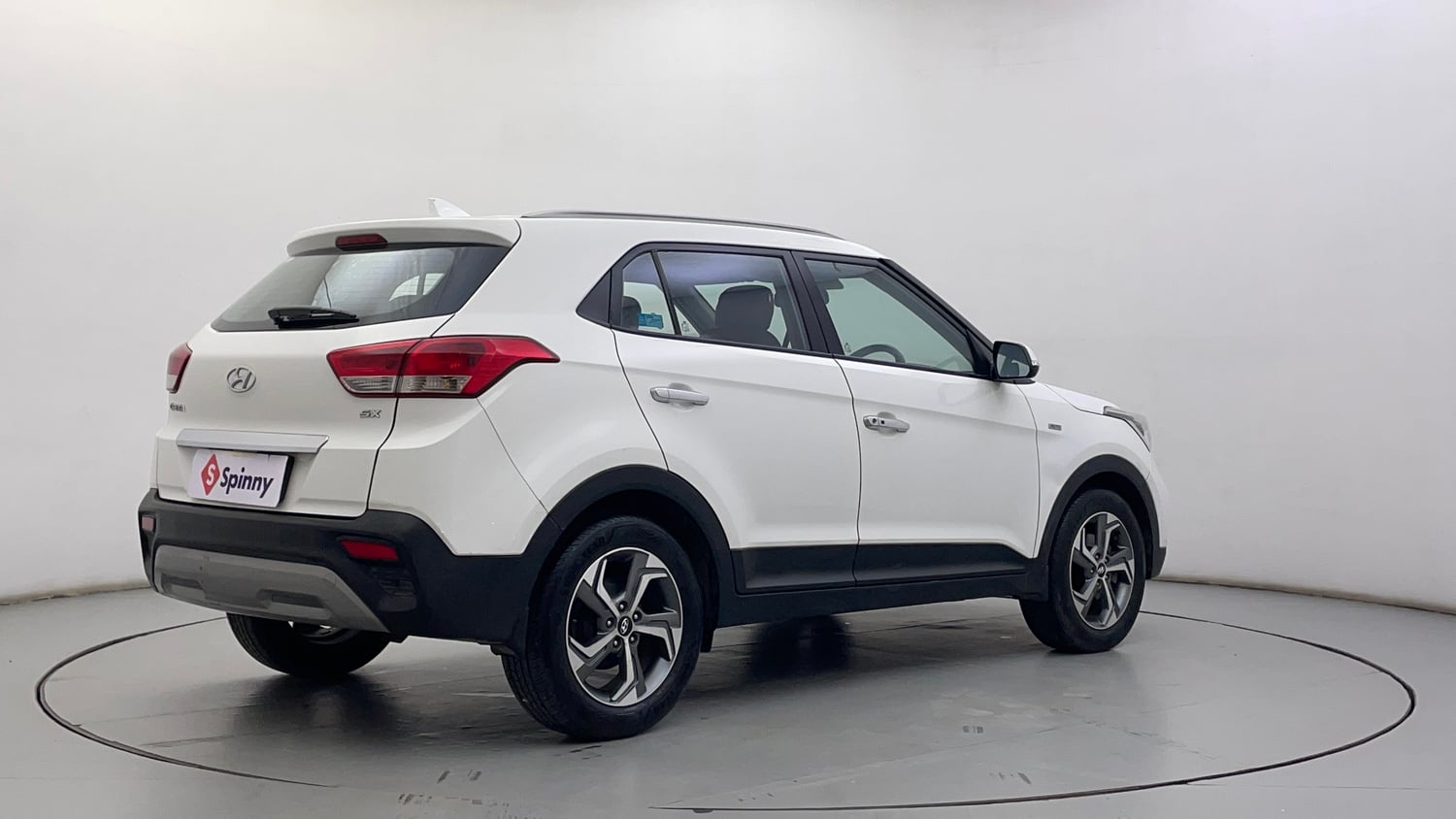 Used 2018 Hyundai Creta SX 1.6 AT Petrol Petrol Automatic exterior RIGHT REAR CORNER VIEW