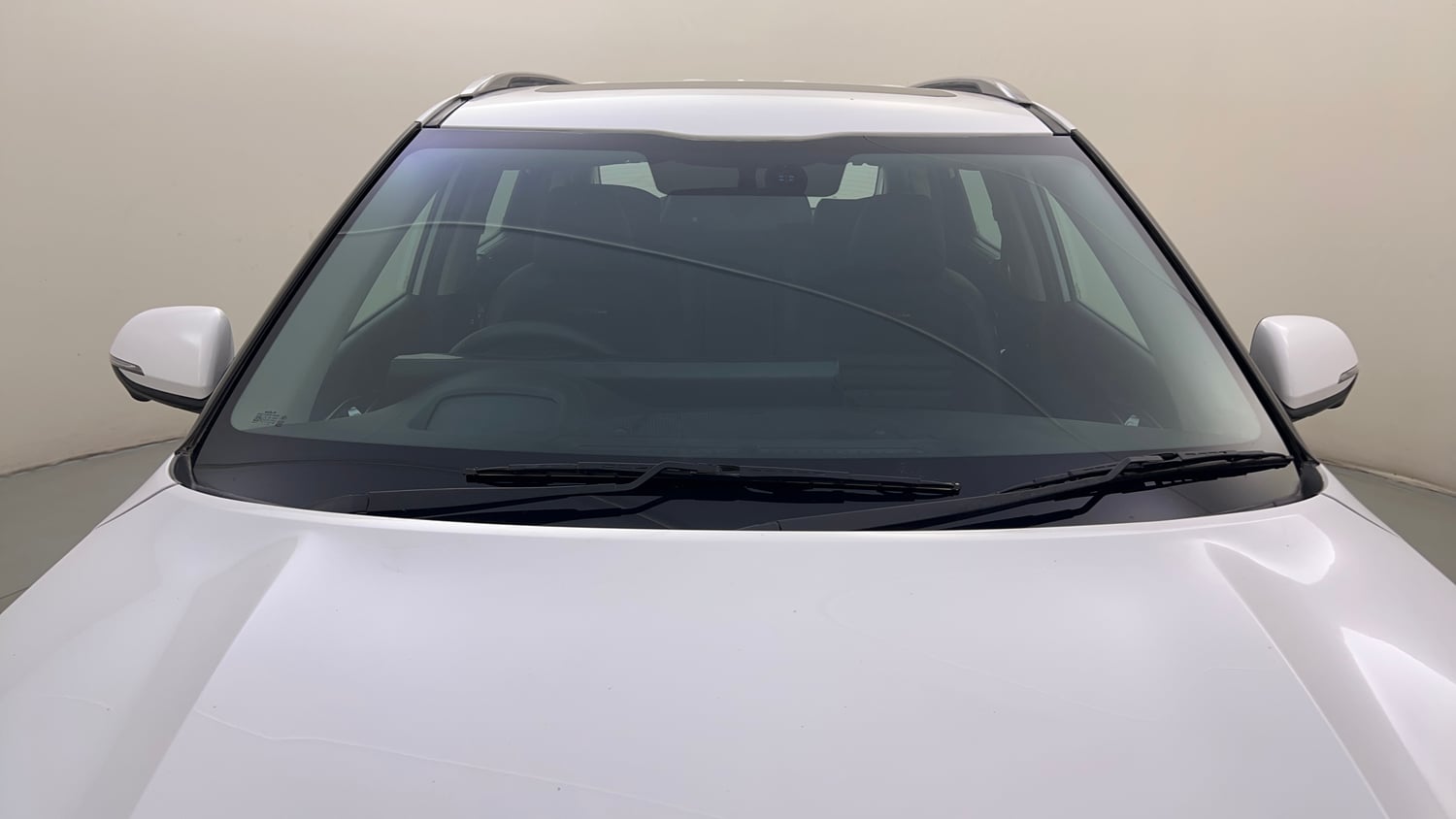 Used 2021 Kia Seltos GTX Plus AT 1.5 Diesel Diesel Automatic exterior FRONT WINDSHIELD VIEW
