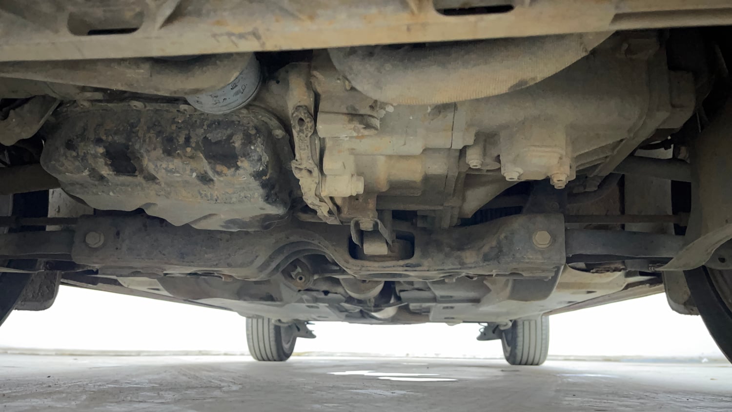 Used 2021 Skoda Rapid Style Petrol Manual extra FRONT LEFT UNDERBODY VIEW