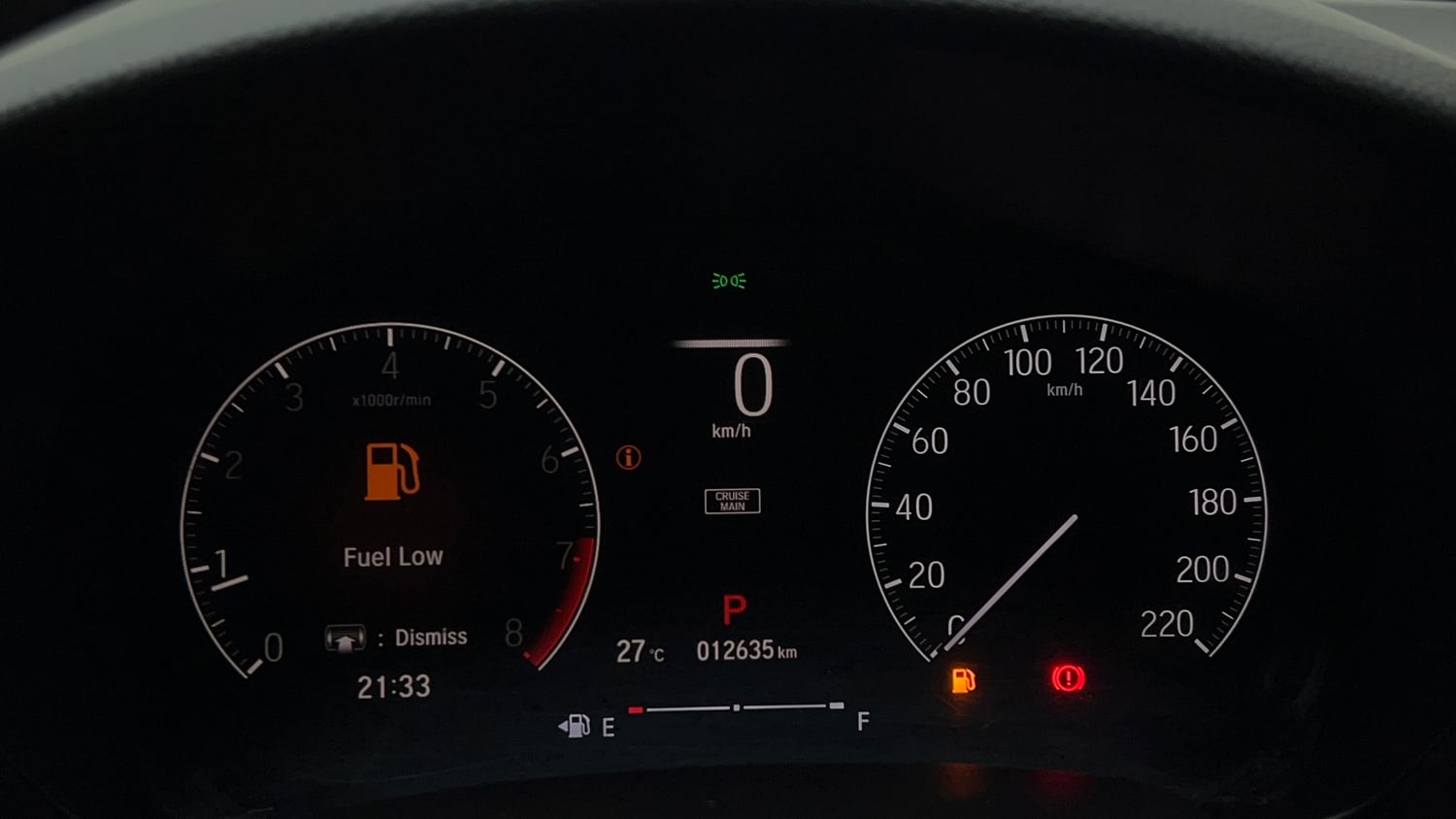 Used 2022 Honda City ZX CVT Petrol Petrol Automatic interior CLUSTERMETER VIEW