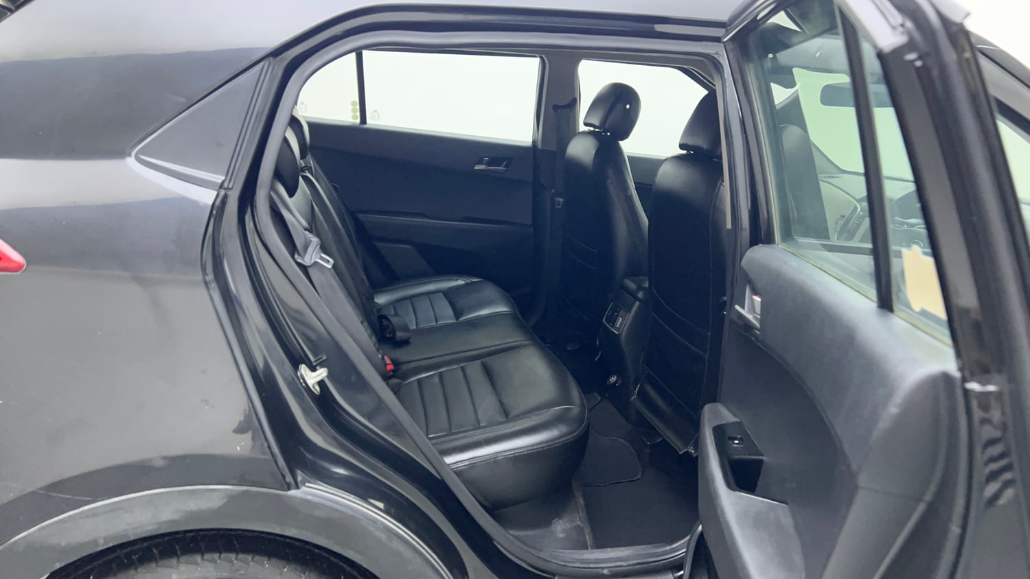 Used 2017 Hyundai Creta 1.6 SX Plus AT Petrol Petrol Automatic interior RIGHT SIDE REAR DOOR CABIN VIEW