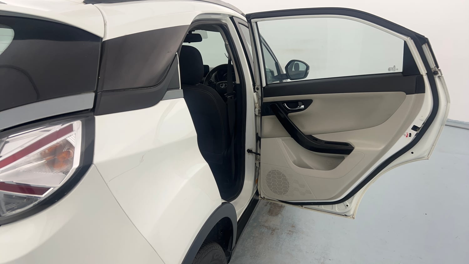 Used 2021 Tata Nexon XZ Plus Petrol Manual interior RIGHT REAR DOOR OPEN VIEW