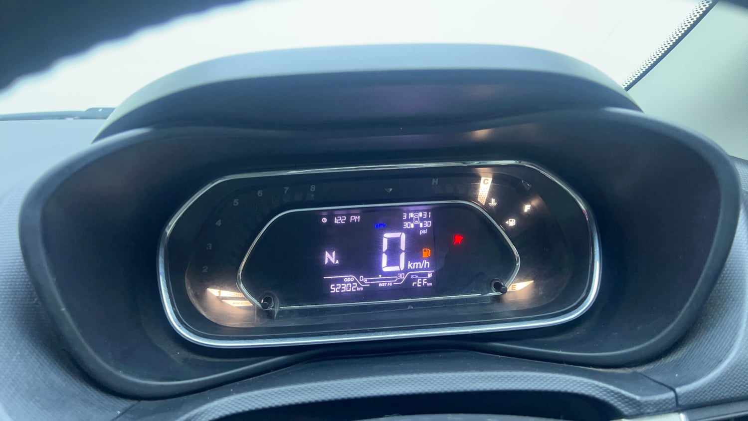 Used 2020 Tata Nexon XZA Plus (S) Petrol Automatic interior CLUSTERMETER VIEW