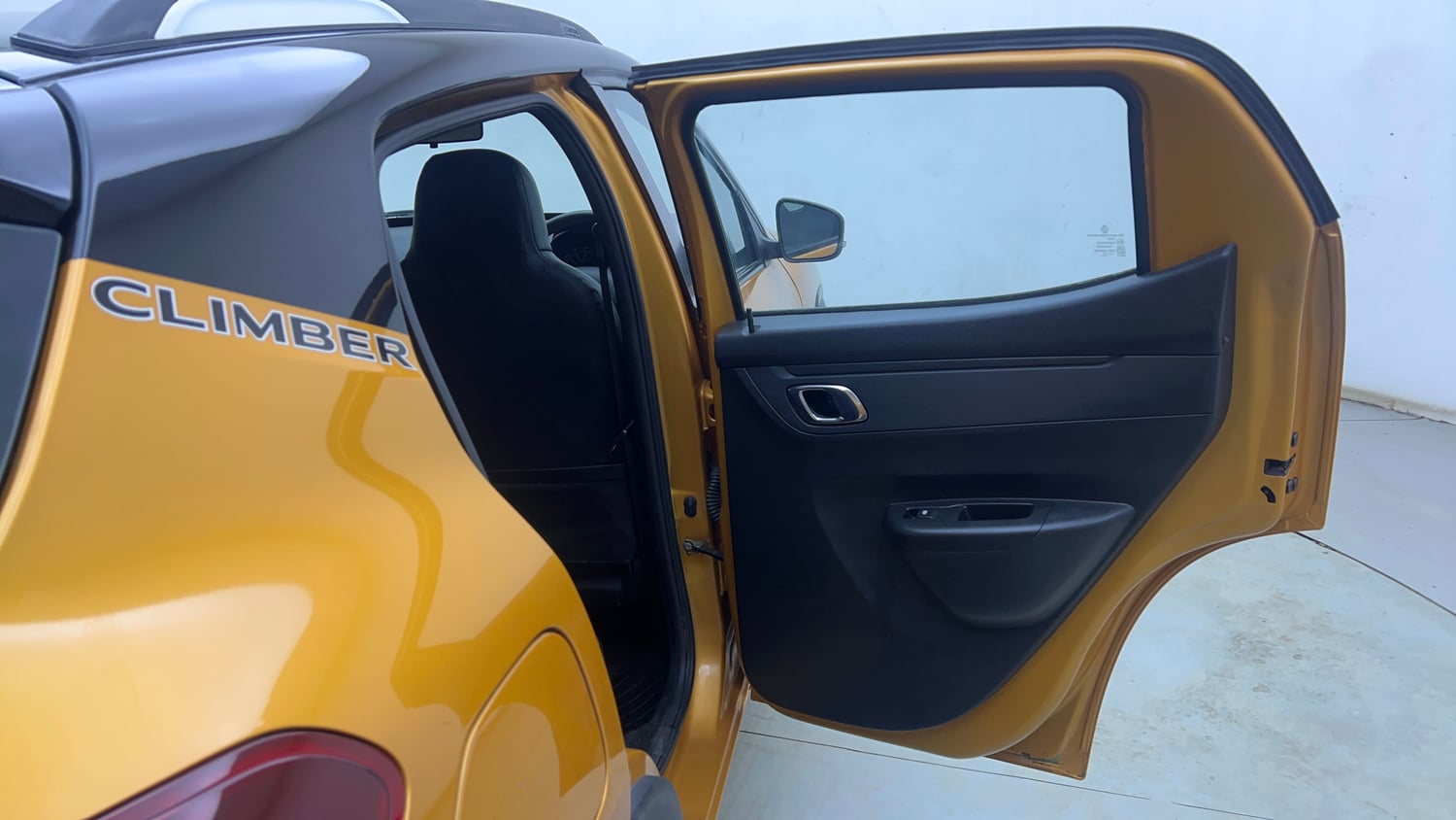 Used 2023 Renault Kwid CLIMBER AMT Petrol Automatic interior RIGHT REAR DOOR OPEN VIEW