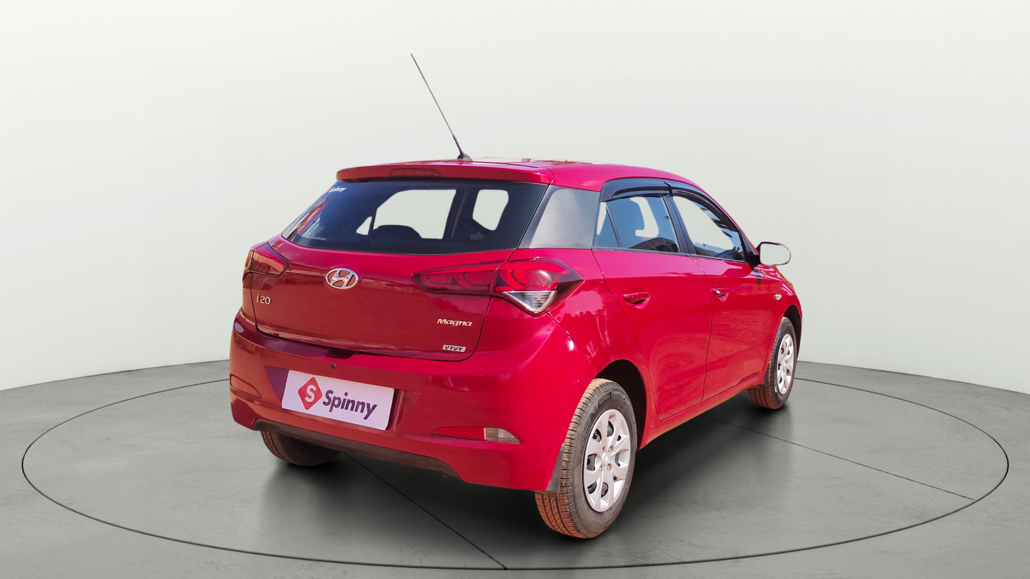 Used 2015 Hyundai Elite i20 Magna 1.2 Petrol Manual exterior RIGHT REAR CORNER VIEW