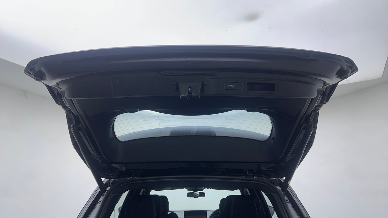 Used 2024 Tata Harrier Fearless Plus Dark Edition AT Diesel Automatic interior DICKY DOOR OPEN VIEW