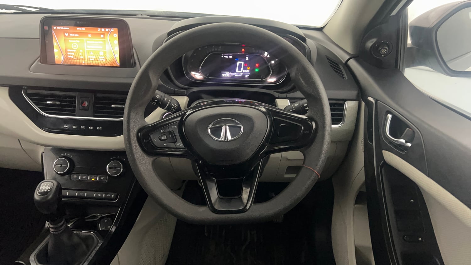 Used 2021 Tata Nexon XZ Plus Petrol Manual interior STEERING VIEW