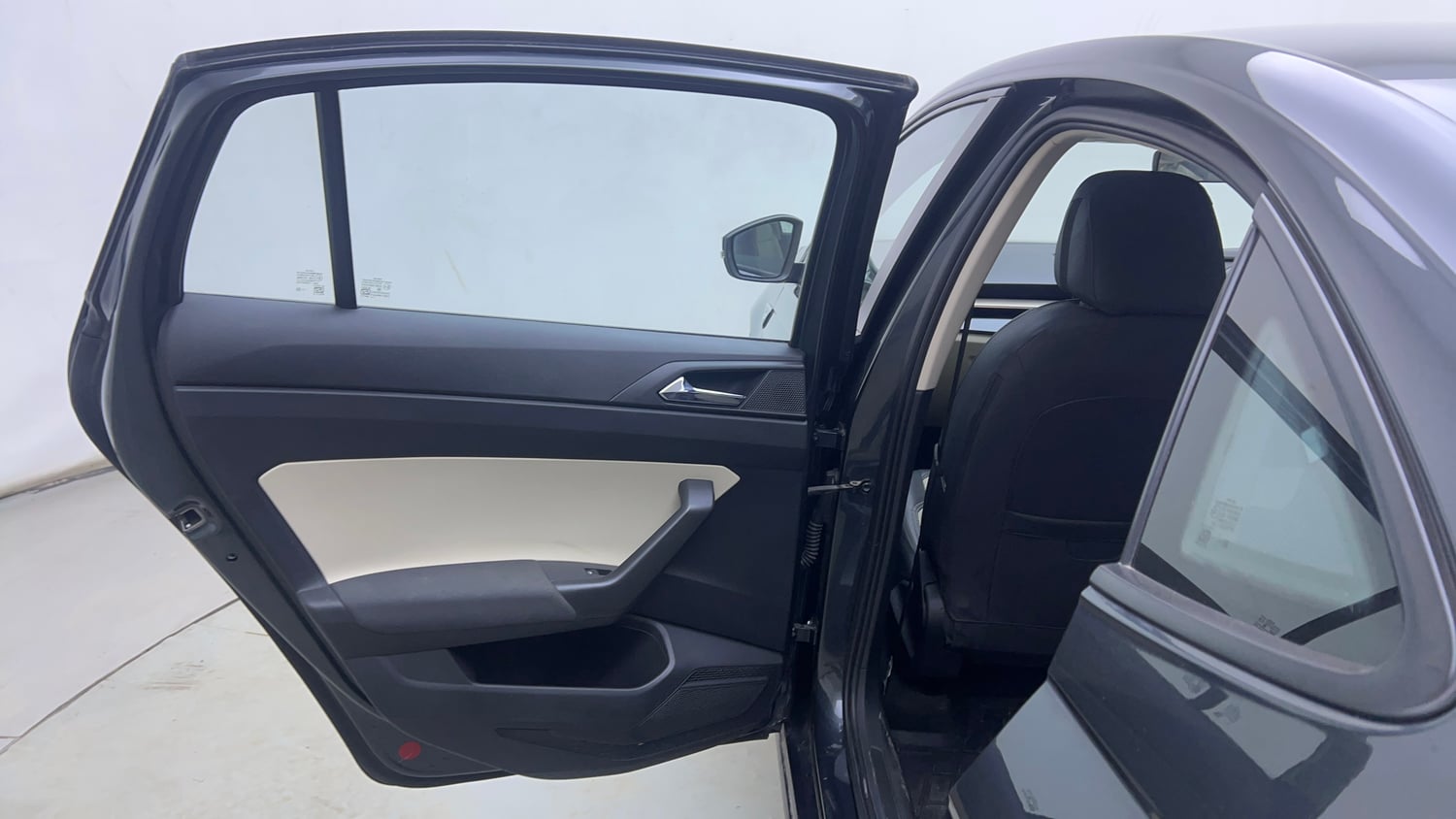 Used 2023 Skoda Slavia Ambition 1.0L TSI MT Petrol Manual interior LEFT REAR DOOR OPEN VIEW