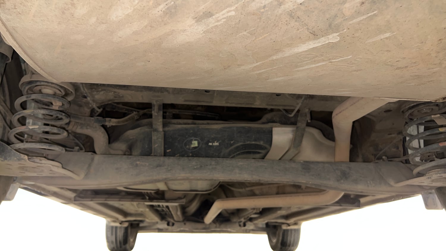 Used 2019 Kia Seltos HTX Plus AT 1.5 Diesel Diesel Automatic extra REAR UNDERBODY VIEW (TAKEN FROM REAR)