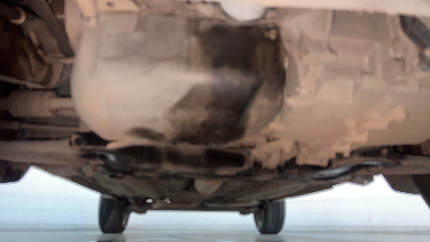 Used 2018 Ford EcoSport Titanium + 1.5L Ti-VCT AT Petrol Automatic extra FRONT LEFT UNDERBODY VIEW