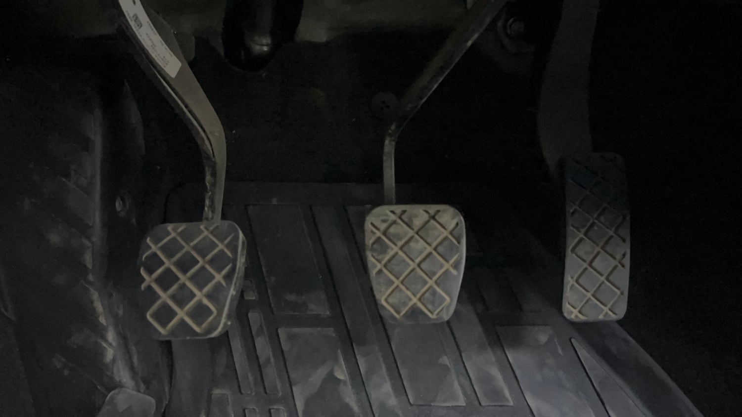 Used 2023 Skoda Slavia Ambition 1.0L TSI MT Petrol Manual interior PEDALS VIEW