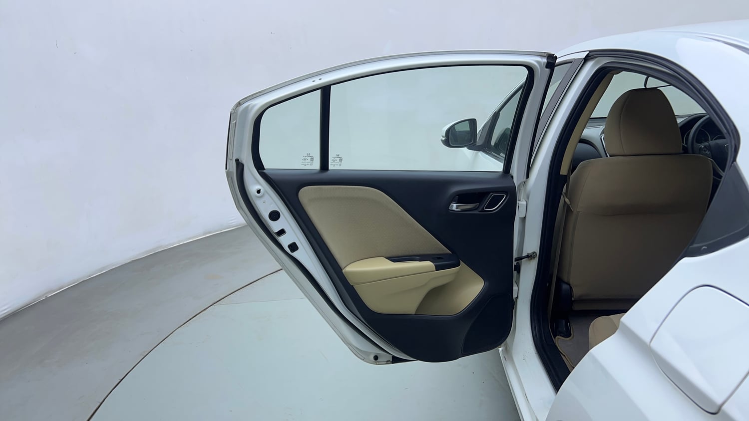 Used 2017 Honda City V Petrol Petrol Manual interior LEFT REAR DOOR OPEN VIEW