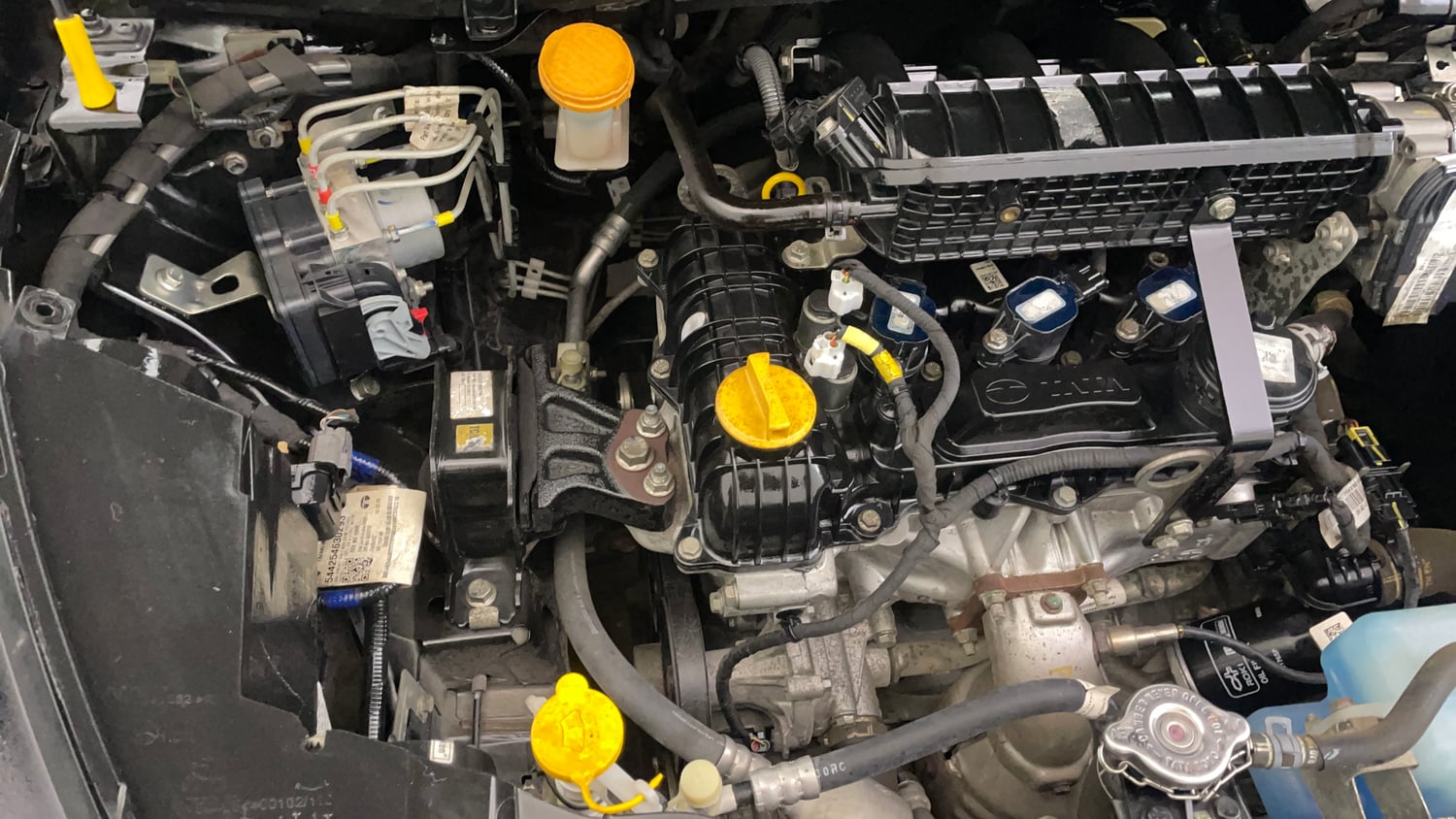 Used 2023 Tata Altroz XZA Plus (S) Dark Edition Petrol Automatic engine ENGINE RIGHT SIDE VIEW