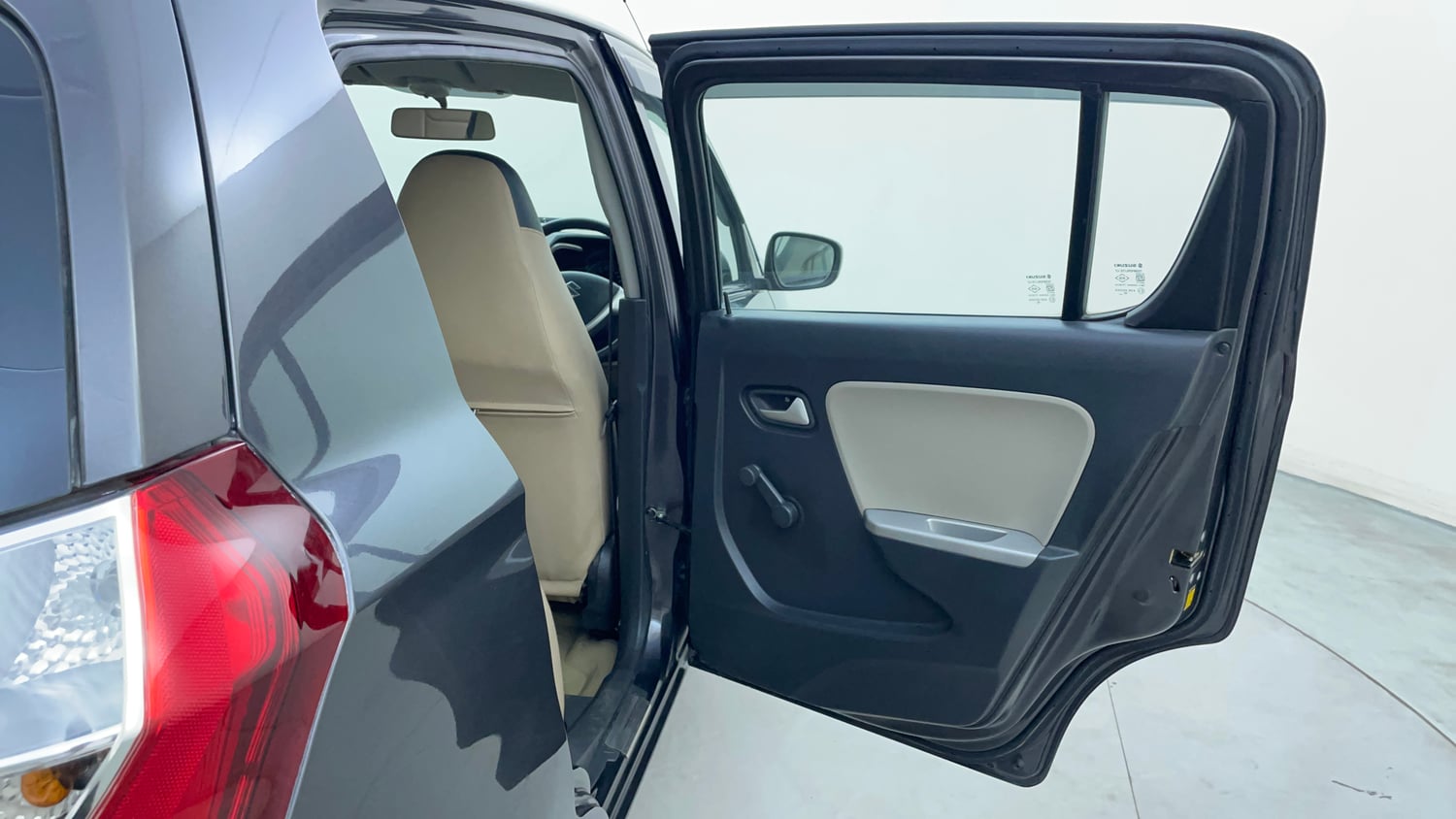 Used 2018 Maruti Suzuki Alto K10 VXi AMT Petrol Automatic interior RIGHT REAR DOOR OPEN VIEW