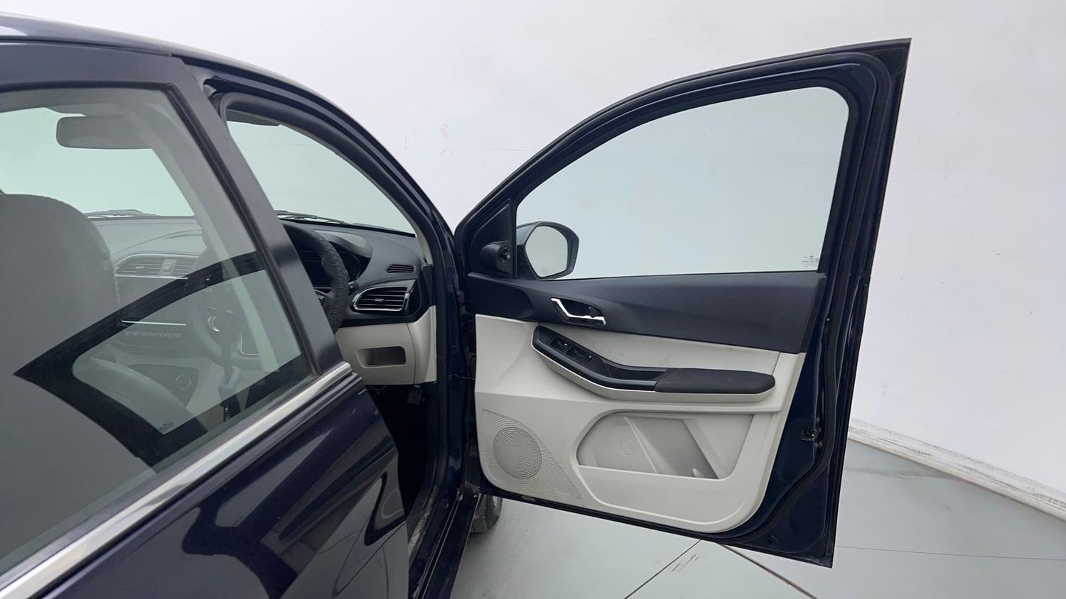 Used 2023 Tata Tigor XZA Plus Petrol Automatic interior RIGHT FRONT DOOR OPEN VIEW