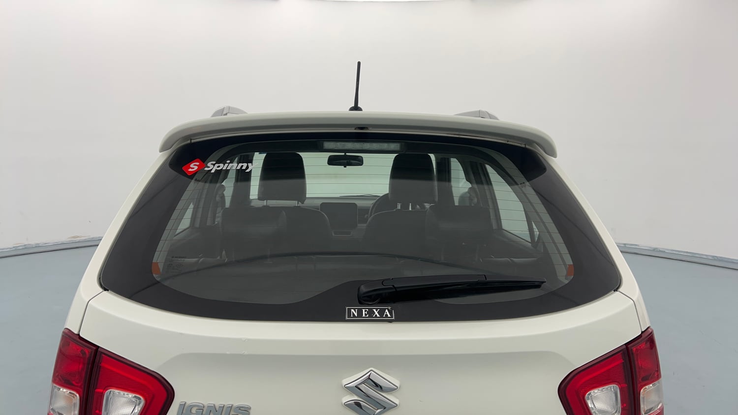 Used 2024 Maruti Suzuki Ignis Zeta 1.2 AMT Petrol Automatic exterior BACK WINDSHIELD VIEW