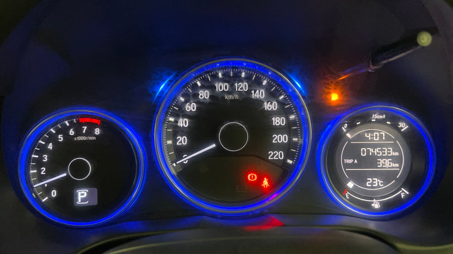 Used 2016 Honda City VX CVT Petrol Automatic interior CLUSTERMETER VIEW
