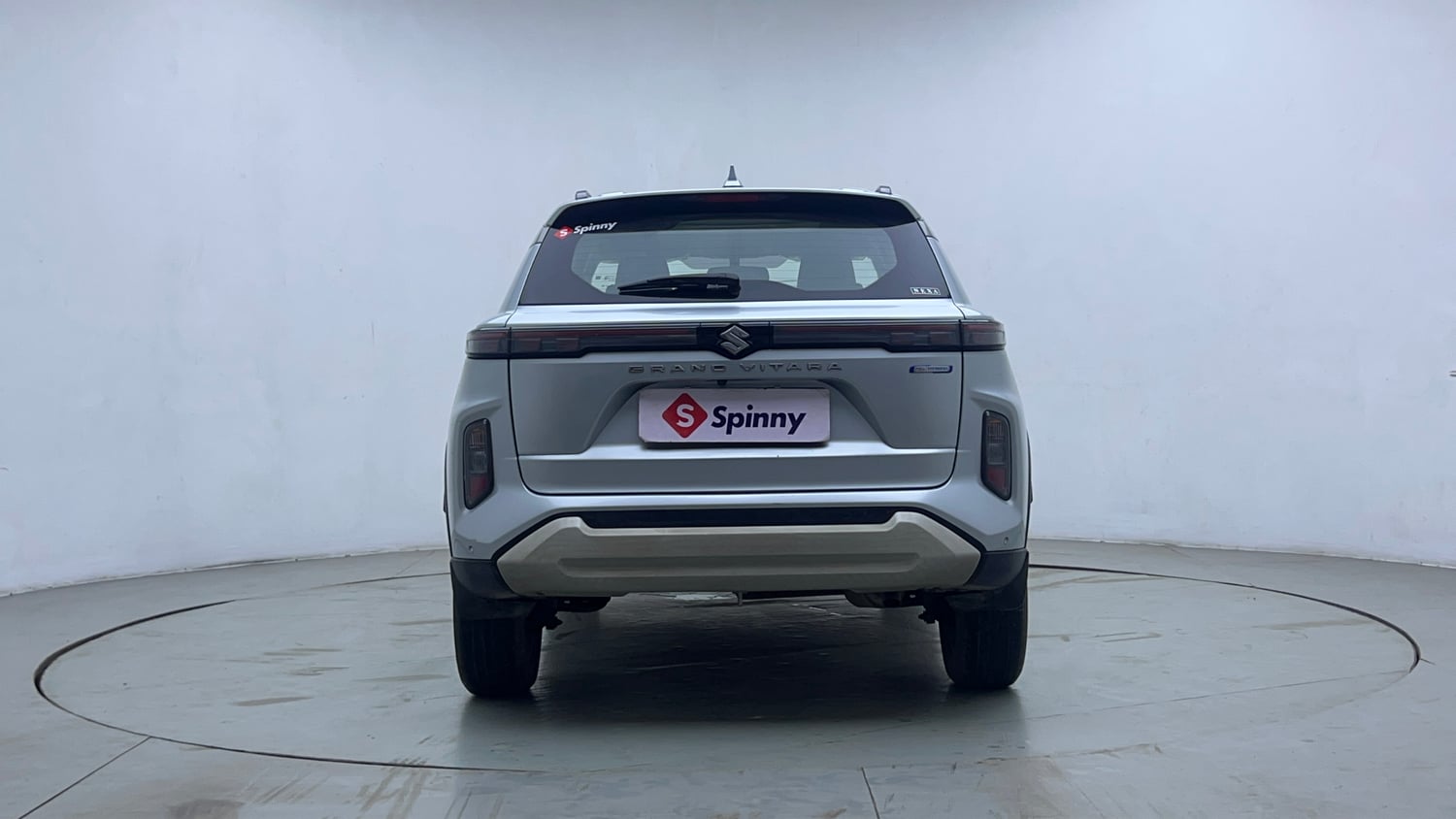 Used 2024 Maruti Suzuki Grand Vitara Alpha Smart Hybrid AT Petrol Automatic exterior BACK VIEW