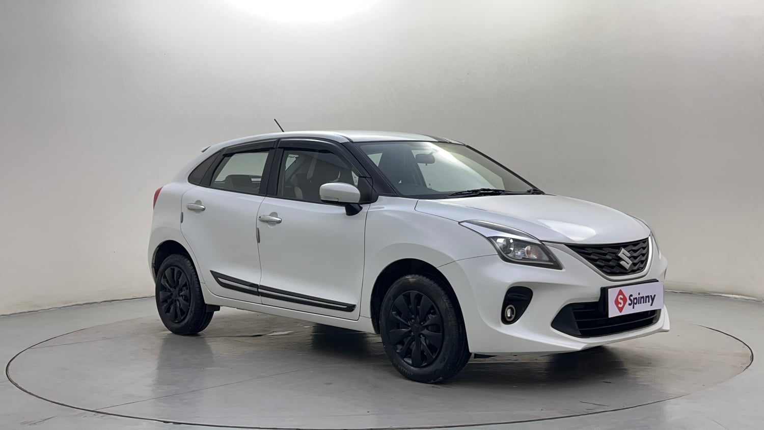 Used 2021 Maruti Suzuki Baleno Delta Petrol Manual exterior RIGHT FRONT CORNER VIEW