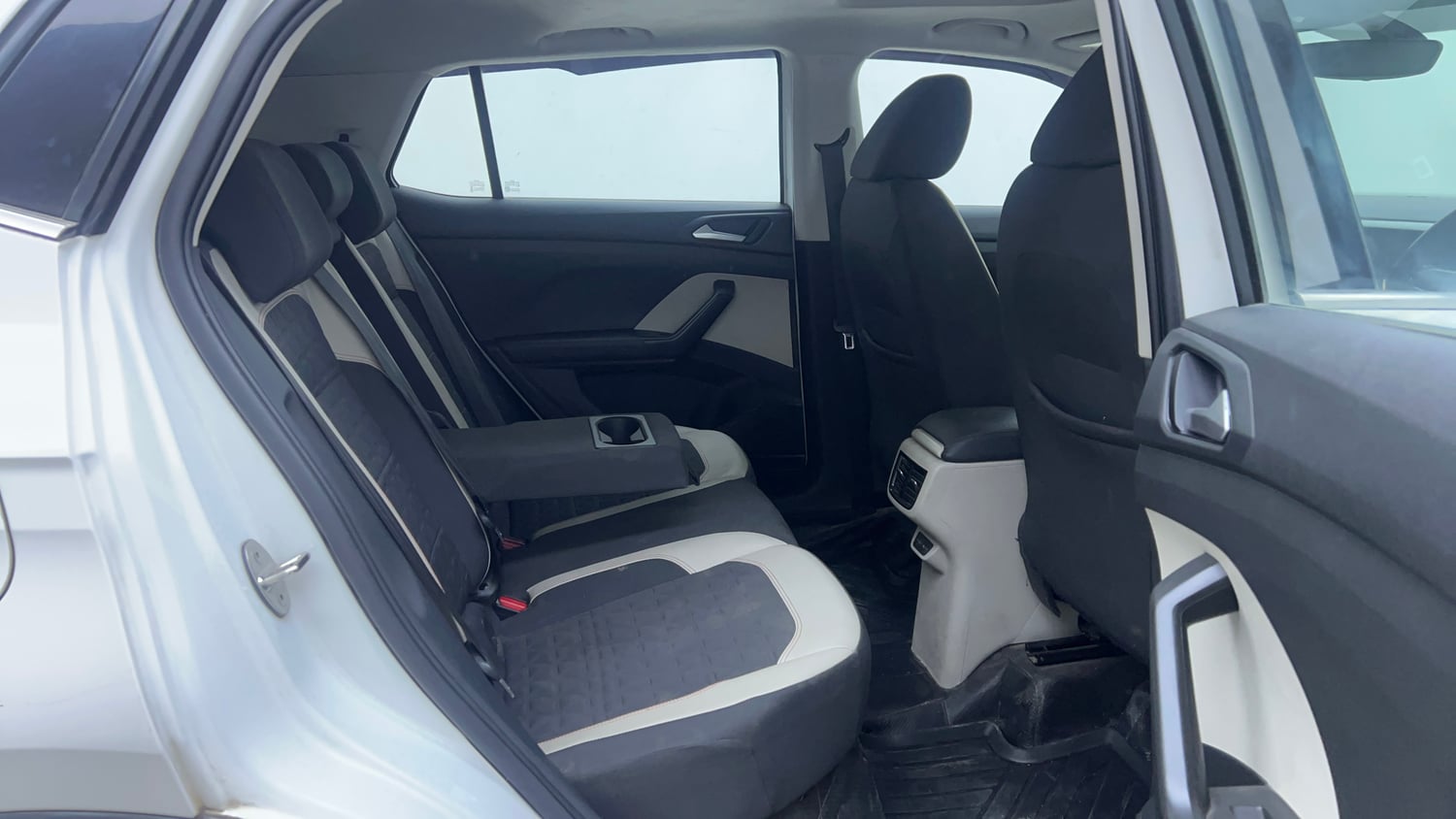 Used 2022 Volkswagen Taigun GT Plus 1.5 TSI DSG Petrol Automatic interior RIGHT SIDE REAR DOOR CABIN VIEW