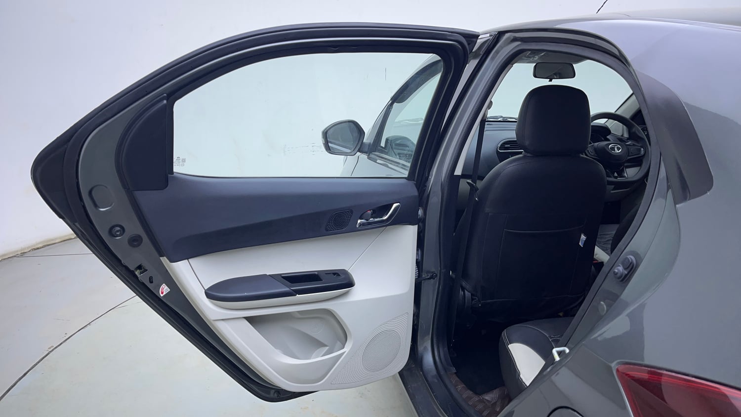 Used 2023 Tata Tiago XZA Plus Petrol Automatic interior LEFT REAR DOOR OPEN VIEW
