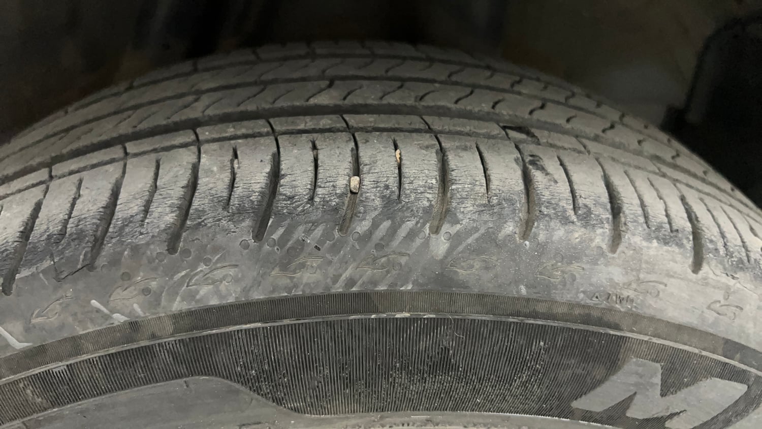 Used 2021 Honda City V CVT Petrol Petrol Automatic tyres LEFT REAR TYRE TREAD VIEW