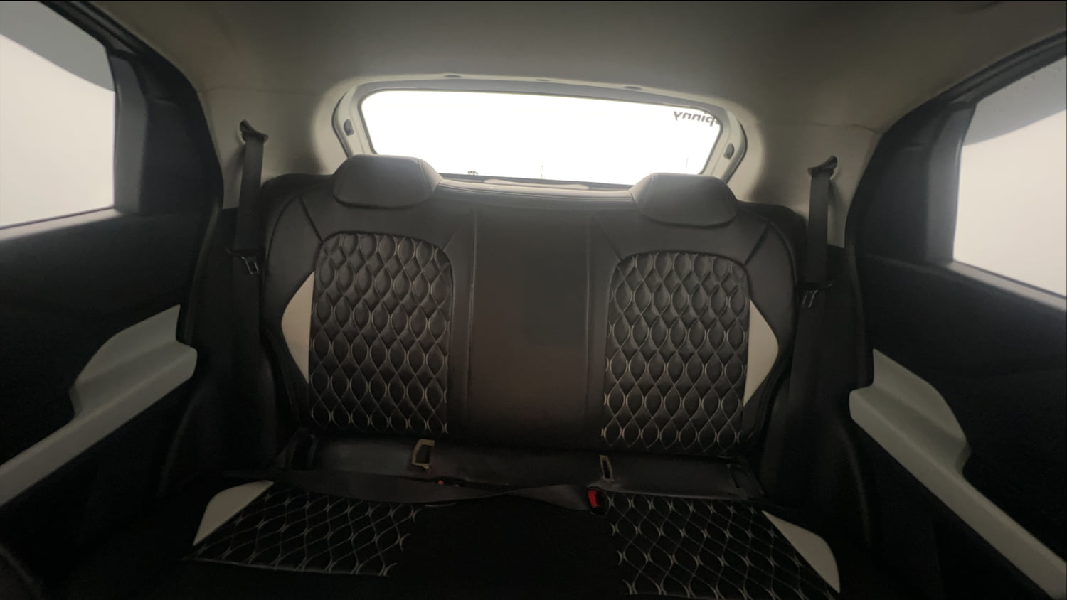 Used 2022 Tata Punch Accomplished Dazzle Pack MT Petrol Manual interior REAR SEAT CONDITION VIEW