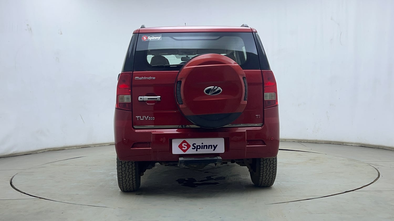 Used 2017 Mahindra TUV300 T8 mHAWK100 Diesel Manual exterior BACK VIEW
