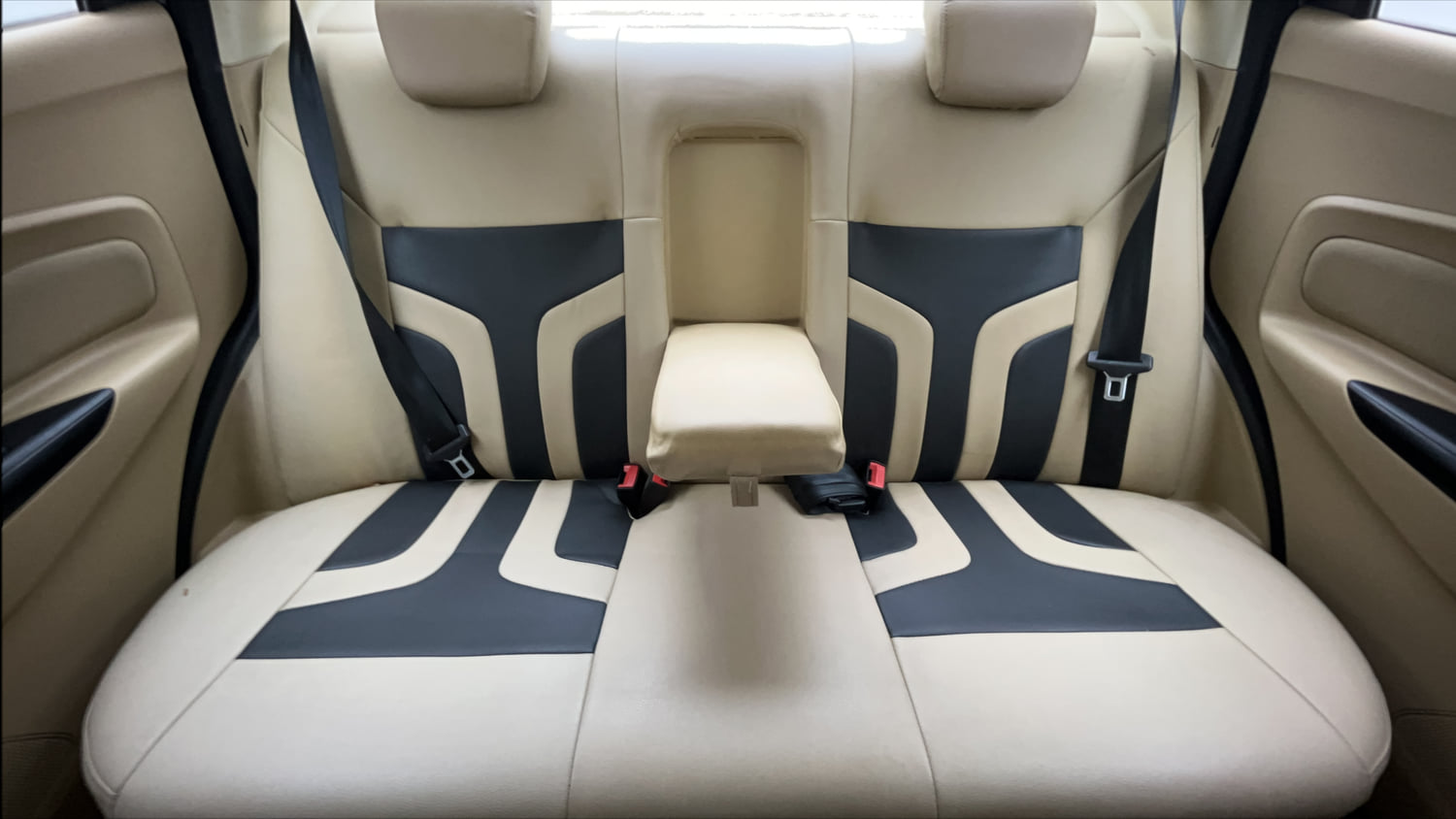 Used 2016 Ford Figo Aspire Titanium 1.2 Ti-VCT Petrol Manual interior REAR SEAT CONDITION VIEW