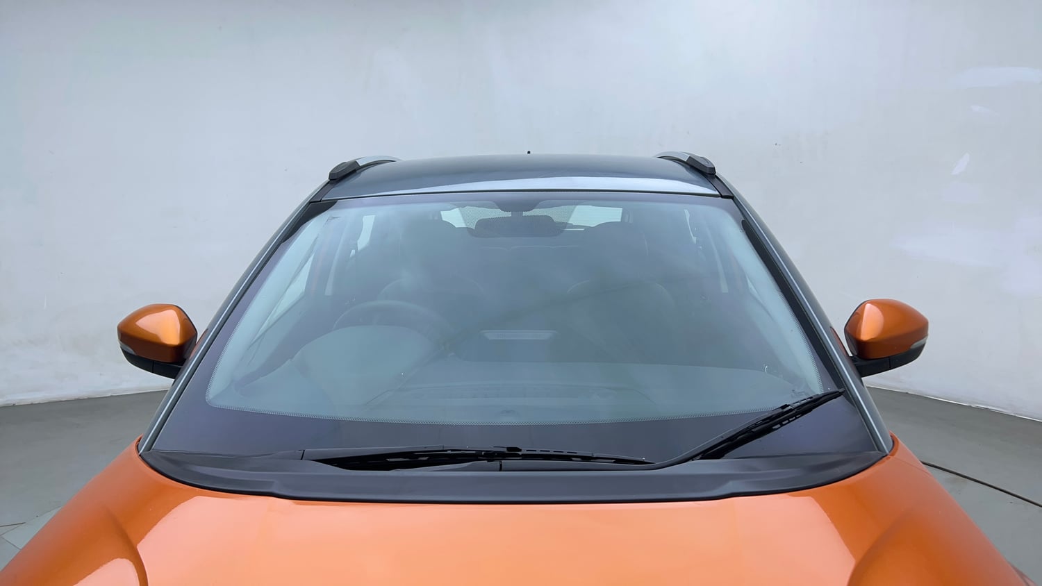 Used 2019 Tata Nexon XZA Plus Diesel Dual Tone Diesel Automatic exterior FRONT WINDSHIELD VIEW